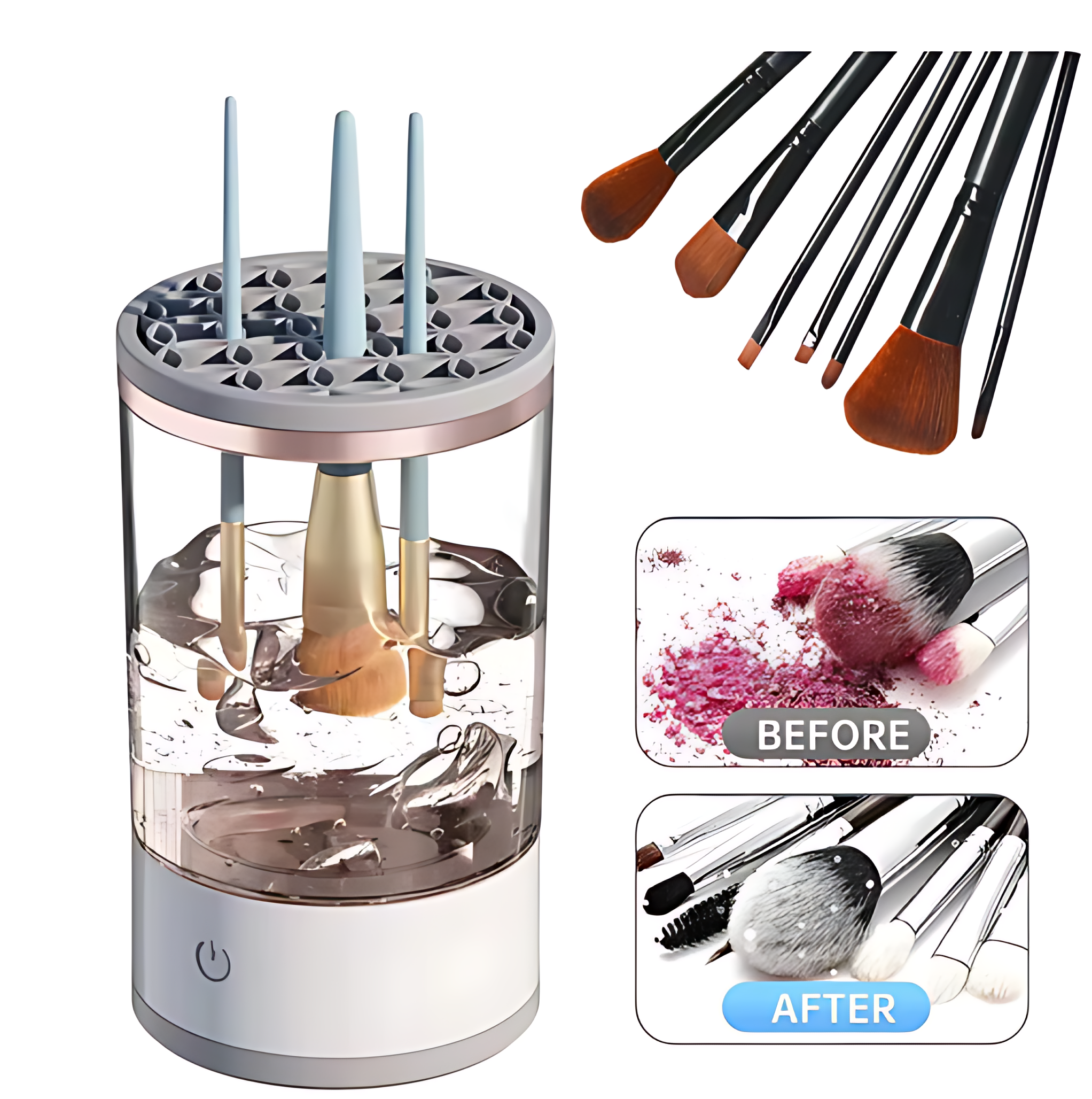 BrushBloom Electric Makeup Brush Cleaner