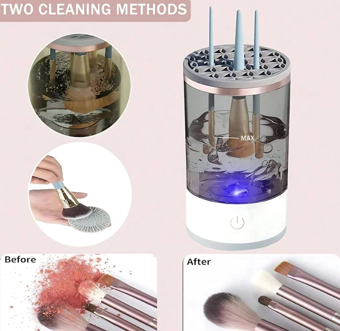 BrushBloom Electric Makeup Brush Cleaner